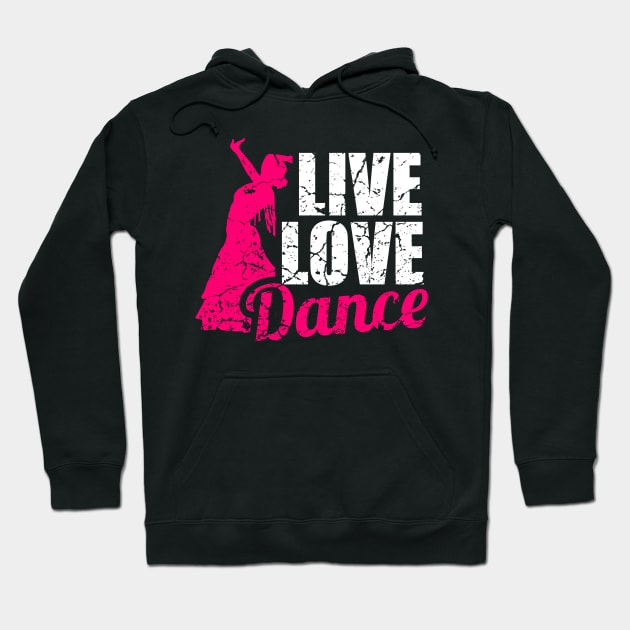 Live Love Dance Hoodie by Mila46